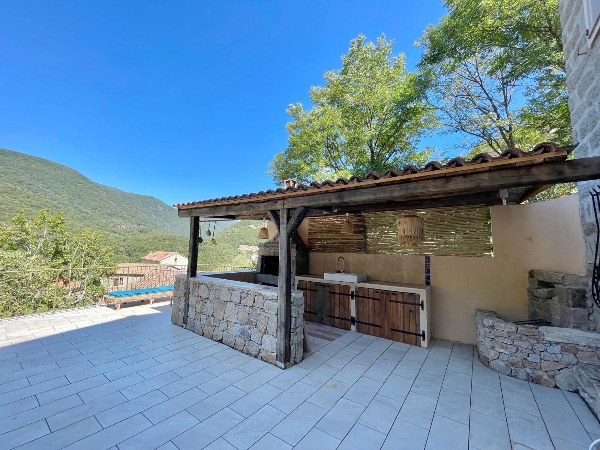 Casa Arena Authentique Maison De Village Avec Piscine Au Coeur De L'Alta Rocca - Zoza ภายนอก รูปภาพ
