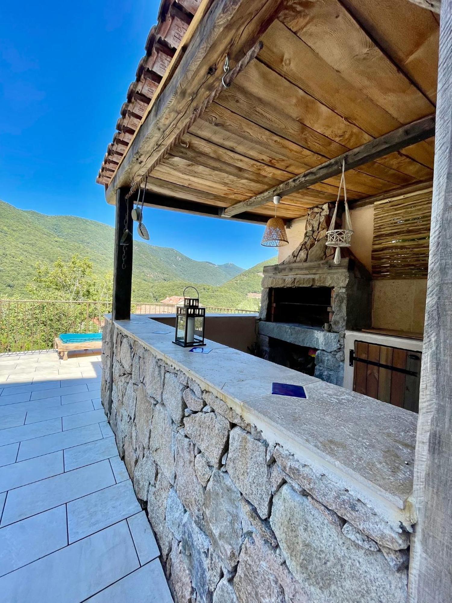 Casa Arena Authentique Maison De Village Avec Piscine Au Coeur De L'Alta Rocca - Zoza ภายนอก รูปภาพ