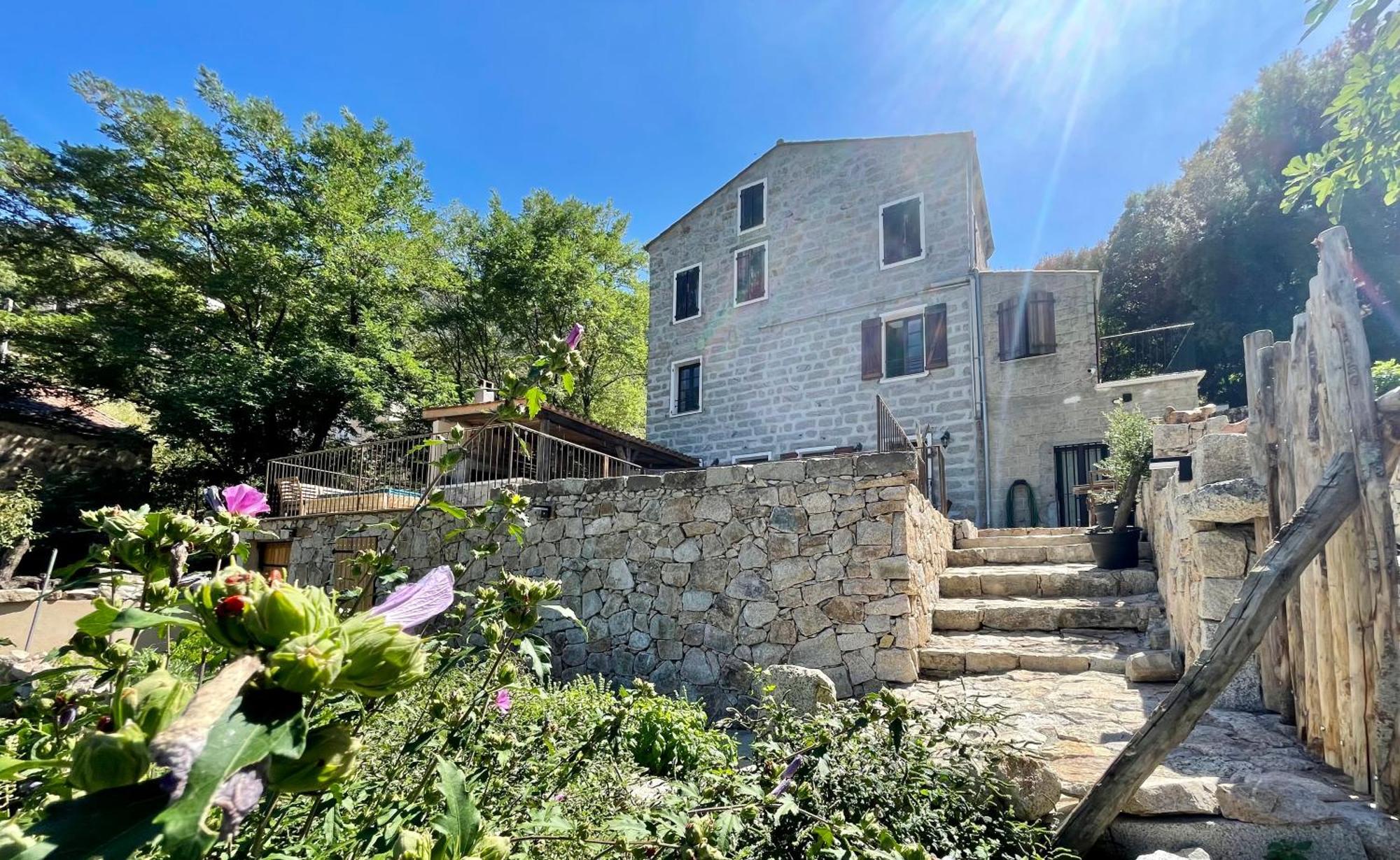 Casa Arena Authentique Maison De Village Avec Piscine Au Coeur De L'Alta Rocca - Zoza ภายนอก รูปภาพ