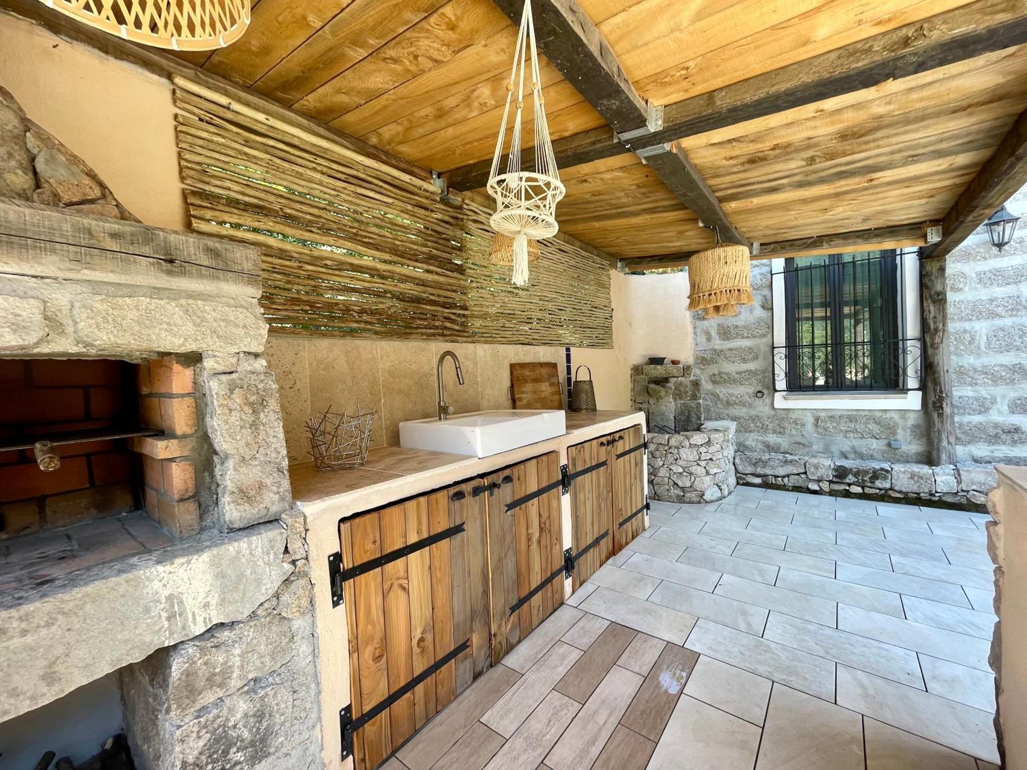 Casa Arena Authentique Maison De Village Avec Piscine Au Coeur De L'Alta Rocca - Zoza ภายนอก รูปภาพ