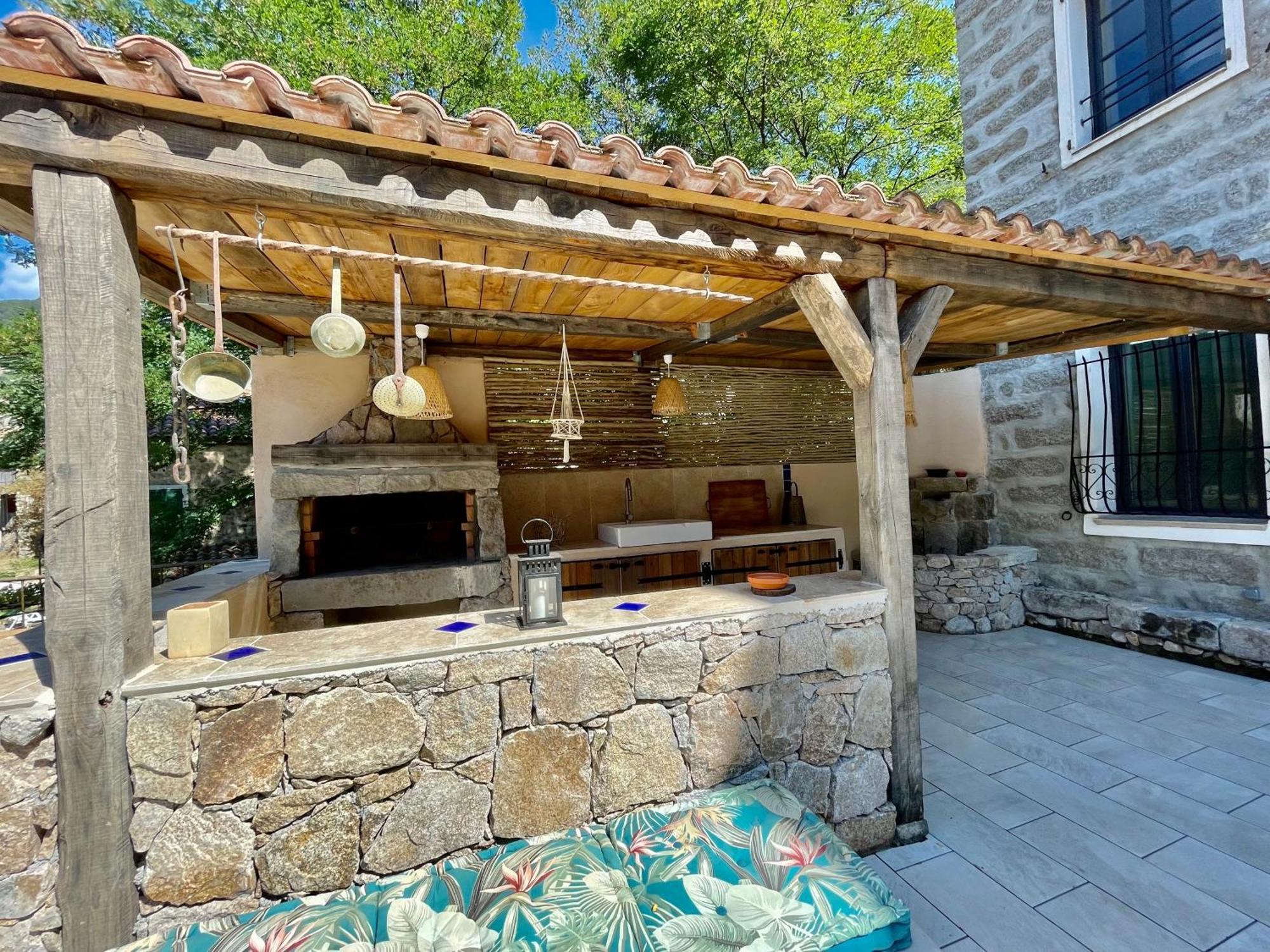 Casa Arena Authentique Maison De Village Avec Piscine Au Coeur De L'Alta Rocca - Zoza ภายนอก รูปภาพ